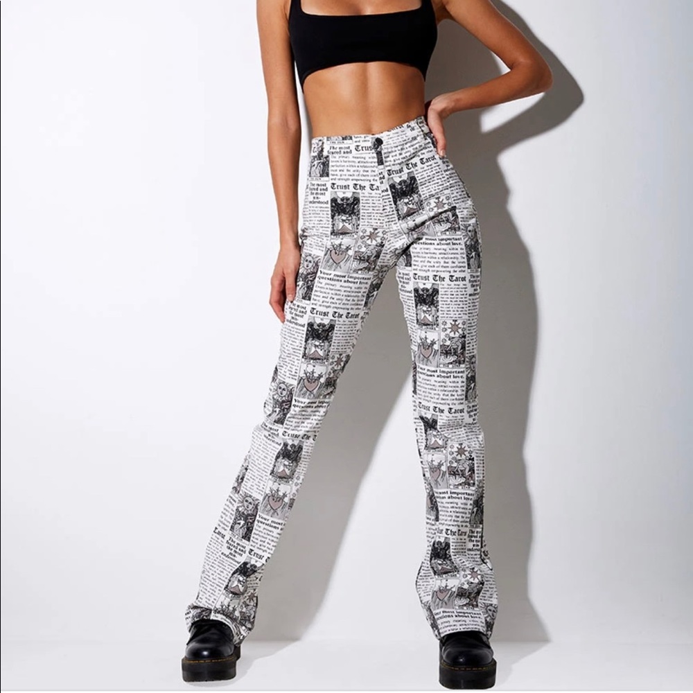 Motel Rocks Boot Cut Pants.